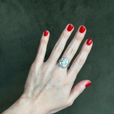 Anillo Faceteado Grande